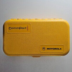 Motorola CommPort integrated microphone and receiver system